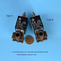 AC 220V 110-120V 2-position 3-way Electromagnetic Valve Normally Open/Closed Inlet/Outlet Solenoid Valve For Coffee Machine Valves