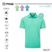 PING LINDUM  POLO  PING MENS POLO เสื้อกอล์ฟผู้ชาย  เสื้อกีฬากอล์ฟผู้ชาย  เสื้อกีฬาผู้ชาย