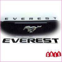 ส่งเร้วส่งถูกอุปกรณ์เสริมแต่ง** โลโก้ติดรถยนต์ โลโก้ติดฝากระโปรงหน้า FORD EVEREST 2015-2017 รุ่นตัวอักษรสี ดำด้าน คุณภาพ ABS จัดส่งเร้ว**