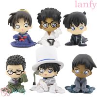 Lanfy ฟิกเกอร์นักสืบโคนัน 6 ชิ้น / ชุด