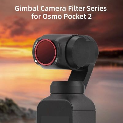 ชุดตัวกรองสำหรับ DJI Pocket 2ตัวกรองแสงสำหรับกล้อง Cpl/uv/nd 8 16 32ชุดเลนส์กล้องครบเซทเป็นกลางสำหรับอุปกรณ์เสริมเครื่องวัดมีจอแสดงผลพกพา DJI Osmo