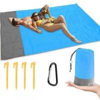 【YF】 Beach Blanket Sandproof 200 X 210cm Waterproof Mat Lightweight Picnic for Travel Hiking Sports