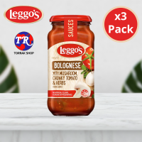 Leggos Bolognese with Mushroom 500g ซอสพาสต้า โบโลเนสซอส ผสมเห็ด แพ็ค 3 ขวด