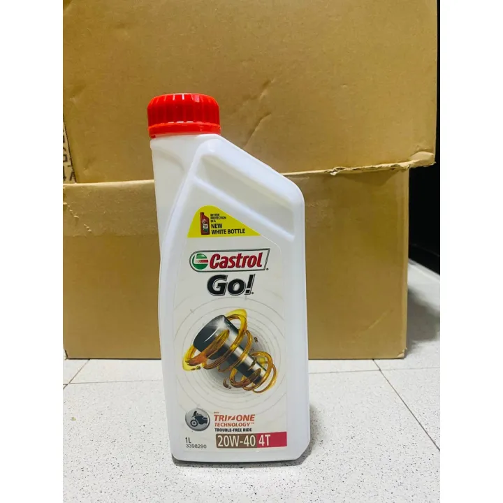 Chain Lube for Motorcycle CASTROL GO 4T 20W40 Lazada PH
