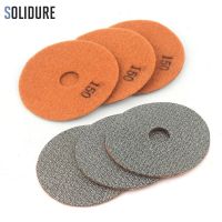 4inch Grit 150 Electroplated Diamond Wheel Polishing Pad Fast Removal Tile Glass Concrete Stone Sanding Disk Metal Polishing