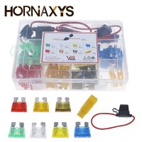 140pcs Auto Car Truck Standard Fuse Blade 5A 7.5A 10A 15A 20A 25A 30A Mixed Set Kit Car Styling Auto Safety Blade Fuses Kit Fuses  Accessories