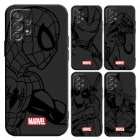 Phone Case for Samsung Galaxy A20e A40 A02 A01 A70 A54 A34 A03s A04s A03 Core A04 A10s A50 A02s A10 Marvel Spider Man Cover Phone Cases