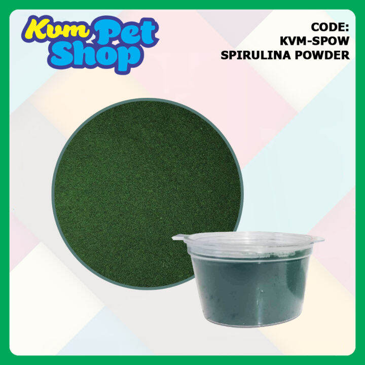 Spirulina Powder Source of Protein for aquarium fish Repack Lazada PH