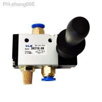 3 Way 2 Position 1/8 1/4 BSP Normally Closed Hand Lever Pneumatic Valve 3H210-08 3H310-10 3H410-15