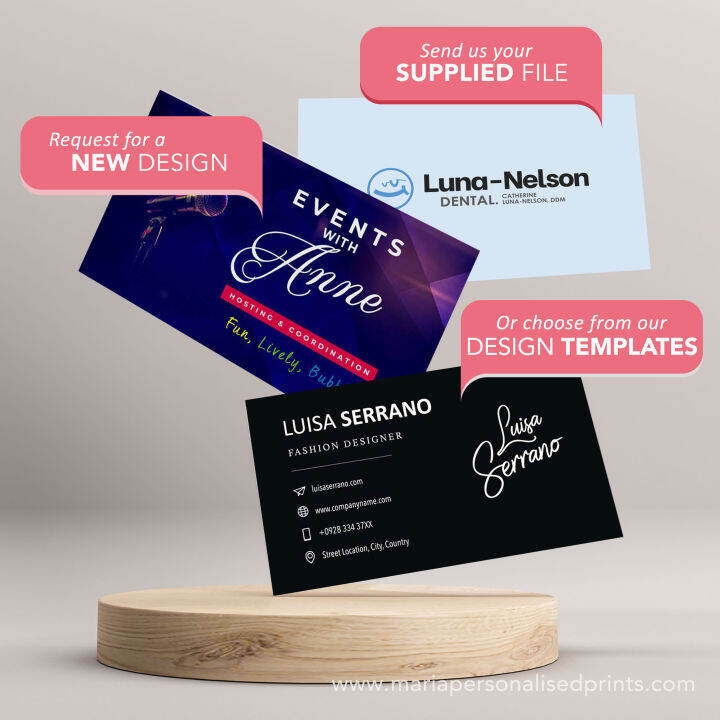 Customized Business Cards High Quality Print Lazada PH
