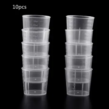 10PCS Disposable Epoxy Resin Mixing Cups with Measurements Mixing