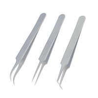 1Pcs Stainless Steel Straight/Curved/Angled Hair Transplant Implanter Forceps Hair Transplant Instrument 110Mm/115Mm