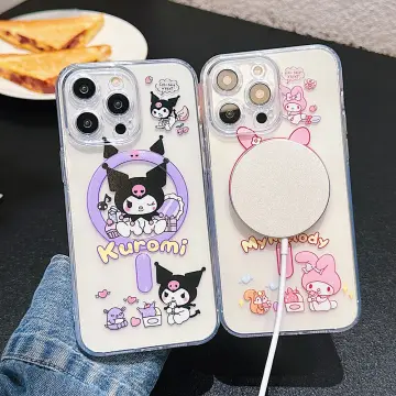 Kuromi Variety Magnetic Card Case for iPhone 14 Plus Pro Pro Max
