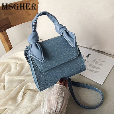 MSGHER Stone Grain Solid Casual Vintage Women Shoulder Bag New Korea Style 2019 Fashion Texture Practical Joker Giel Bag WB3076