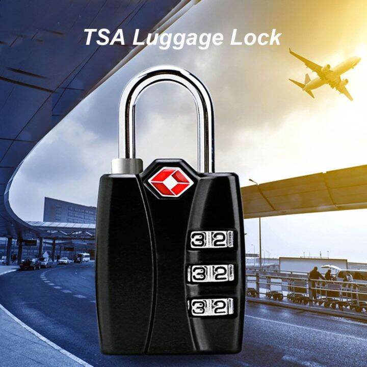 AOLD8 Sturdy Duffle Bag Code Lock Locker TSA Luggage Lock 3 Position Resettable Lock Combination