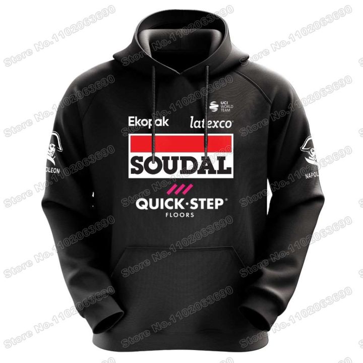 soudal-เสื้อฮู้ดกีฬาสำหรับผู้ชาย-เสื้อฮู้ดเสื้อกันหนาวสำหรับฤดูใบไม้ผลิฤดูใบไม้ร่วงฤดูหนาว