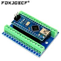 ❄∈ NANO V3.0 30 controlador adaptador de Terminal placa de expansión Placa de extensión Simple para Arduino AVR ATMEGA328P