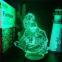 Anime 3D Lamp Jujutsu Kaisen Toji Fushiguro LED Lava Lamps RGB Night Light Illusion Lampara Room Table Decor Manga Birthday Gift