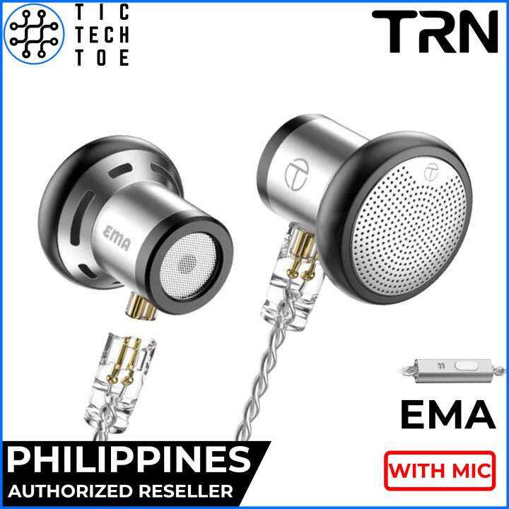 TRN EMA Aluminum Alloy Detachable Cable Flathead Type Dynamic Driver ...