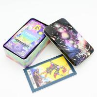 New23 New Large Size 12 * 7Cm Mysterious Metal Box Tarot Multiplayer Entertainment Family Party Game Table Game With Instructions