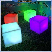 LED Luminescent Cube Floor Lamp, Ins Style Creative Bedside Table Lamp, Sofa Integrated Charging Atmosphere Lamp