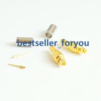 MMCX Crimp Male straight RF Connector For LMR100 RG316 RG174 cable