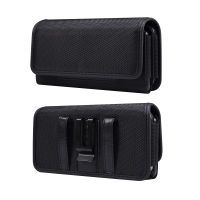 กระเป๋าคาดเอว ญ กระเป๋าคาดเอวผู้ชาย Beltbag for Men Belt Bag Motorcycle Rider Horizontal Durable Oxford NylonDual Phone Holster Pouch Waist Pouch Belt Bag Phone Holder Double Compartment with Card Slot Belt Clip Case Holster