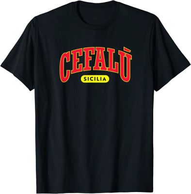 Sicilian Pride - University Style Cefalu T-Shirt