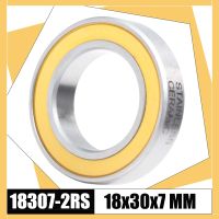 SMR18307-2RS Stainless Bearing 18*30*7 mm 1PC ABEC-3 18307 LLB For DT Swiss Fulcrum 18307RS Ceramic Balls Bicycle Bearings Axles  Bearings Seals