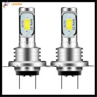 LEMMRE 2อุปกรณ์เสริมรถยนต์ Canbus 10000LM Hi หรือ Lo หลอดนำแสง6000K ชุดไฟหน้ารถมอเตอร์ไซค์แบบ LED H7ไฟตัดหมอก Lampu Depan Mobil