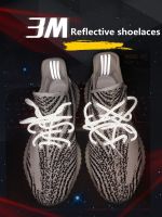 【HOT】♣❃▫ 23Colors Reflective Shoelace for Sneakers Shoe Laces Safety Shoelaces Round Shoes Strings 100/120/140/160cm