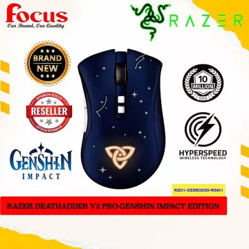 Razer DeathAdder V2 Pro Wireless Gaming Mouse Genshin Impact