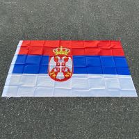 ✗✹◎ aerlxemrbrae flag Serbia flag Banner 90x150cm Hanging National flag Serbia