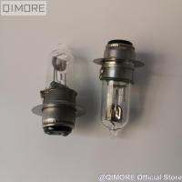 2ชิ้นสกู๊ตเตอร์จักรยานยนต์หลอดไฟ1ง่าม P15d-25-1หลอดไฟฮาโลเจน12V 3535W