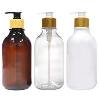 500 ml Bathroom Soap Dispensers Amber Shampoo Air Lotion Container Press Foam Pump Bottle for Bath Soap Gel Cosmetics Travel Size Bottles Containers