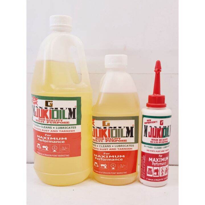 ♂ Juki Sewing Machine Oil 1 Liter, 500Ml And 120Ml☆ Lazada PH