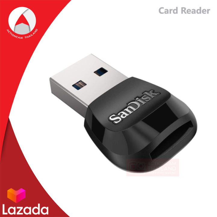 sandisk-mobilemate-card-reader-microsd-usb-3-0-black-sddr-b531-gn6nn-การ์ดรีดเดอร์-ตัวอ่านการ์ด-เครื่องอ่านการ์ด-ตัวอ่านการ์ดรีดเดอร์-อุปกรณ์อ่านการ์ด-รับประกัน-2ปี