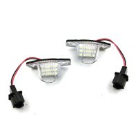 ไม่มีข้อผิดพลาดหมายเลขป้ายทะเบียนรถรถ LED สำหรับฮอนด้า Crv พอดีกับแจ๊ส Crosstour Odyssey Stream โลโก้ Freed HRV FRV