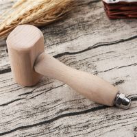 Mallet Wood Hand ice manual Hammer Muddlers crushed ice pick crusher pestle Wooden Ice Hammer