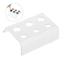 【CW】❁▤  6-hole tattoo transparent microblade ink cup paint container acrylic permanent makeup cap bracket