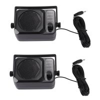 2X CB Radio Mini External Speaker NSP-150V Ham for HF VHF UHF Hf Transceiver CAR RADIO Qyt Kt8900 Kt-8900