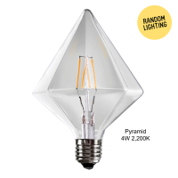 หลอดไฟ LED Pyramid 4W (แพ็คละ 6 หลอด)