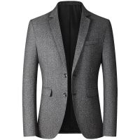 ZZOOI 2022 new small suit mens trend top fashion handsome spring and autumn mens jacket mens suits casual mens clothing