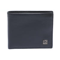 Guy Laroche กระเป๋าสตางค์สีดำ BW11052S3BLS1 (รุ่นหนังนิ่ม)