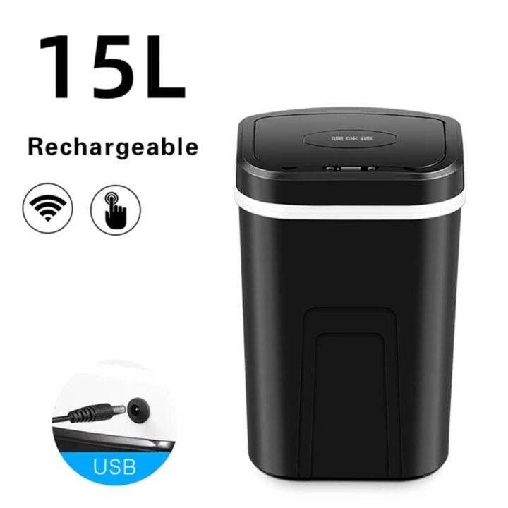 Shopper Avenue Promo On Sale 15L Wireless Sensor Smart Trash Can Bin