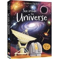 Usborne see inside the universe series universe science popularization enlightenment flipping childrens Encyclopedia extra curricular reading materials English original imported childrens books
