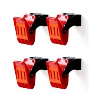 4Pcs Multipurpose Clips Bathroom Mat Washing Fixed Clamp Car Foot Pads Wash Hook Convenient Carpet Holder