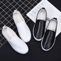 Ready Stock Korean Trendy Woman Sneakers PU Flat Shoes Flat Sport Shoes