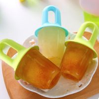 hot【cw】 Popsicle Molds Tray Baby Food Sticks Balls Reusable Tools