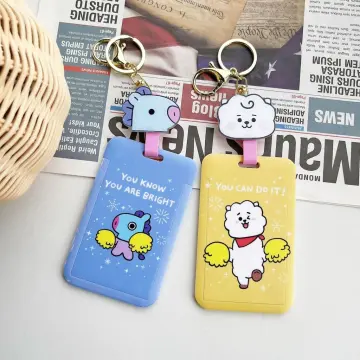 BT21 Acrylic Glitter Key Holder RJ